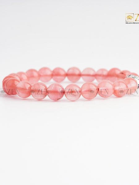 Original Cherry Quartz Bracelet | The Zen Crystals