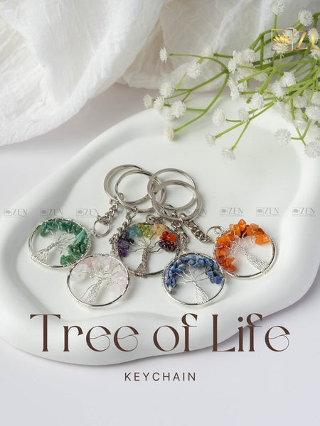 Tree of life keychain | the zen crystals