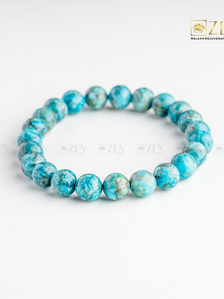 Natural African Turquoise Bracelet | the zen crystals