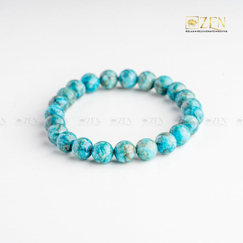 Natural African Turquoise Bracelet | the zen crystals