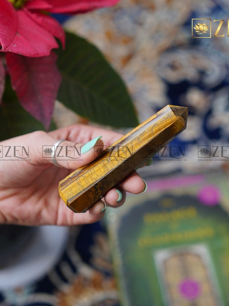 Tiger Eye Tower | The Zen Crystals