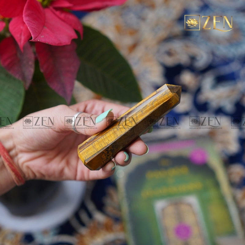 Tiger Eye Tower | The Zen Crystals