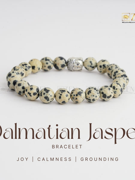 Dalmatian Jasper Bracelet | The Zen Crystals
