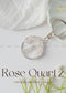 Rose Quartz tree of life keychain | the zen crystals