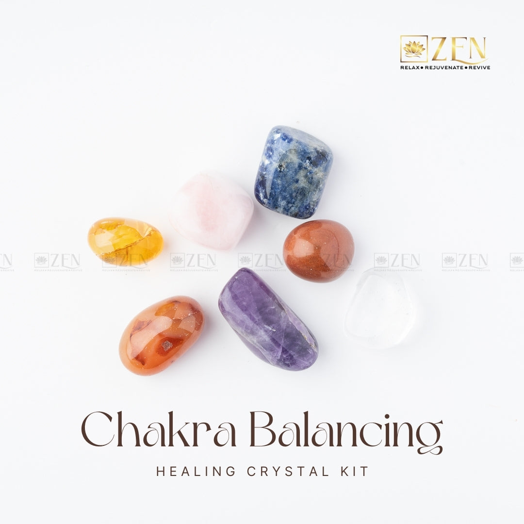 Chakra Balancing Healing Crystal Kit | the zen crystals