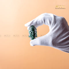 Mini Jade Buddha head | The Zen Crystals