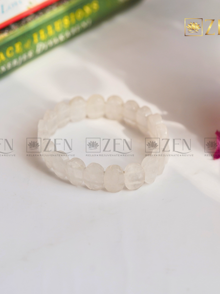 Clear Quartz Faceted Bracelet | The Zen Crystals