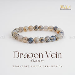 Dragon Vein Bracelet | The Zen Crystals