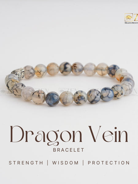 Dragon Vein Bracelet | The Zen Crystals
