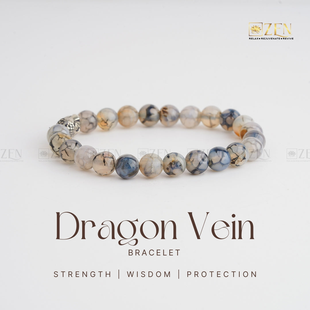 Dragon Vein Bracelet | The Zen Crystals