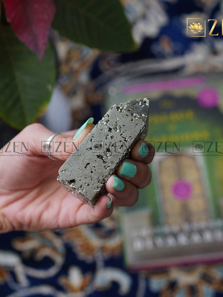 Pyrite Cluster Tower | The Zen Crystals