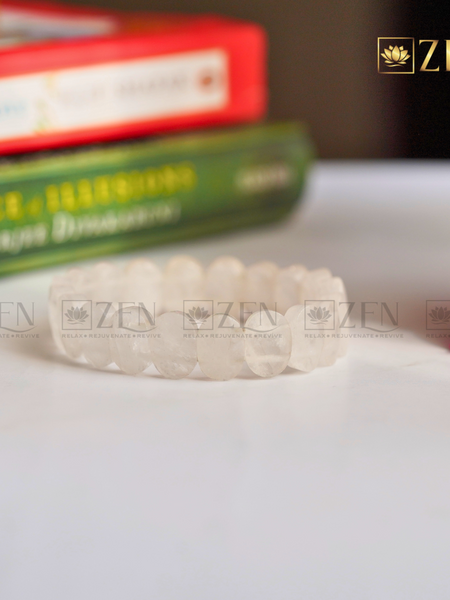 Clear Quartz Faceted Bracelet | The Zen Crystals