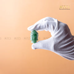 Mini Aventurine Buddha head | The Zen Crystals