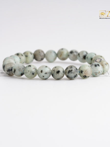 Original Kiwi Jasper Bracelet | The Zen Crystals
