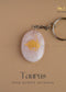 Taurus Keychain | the zen crystals
