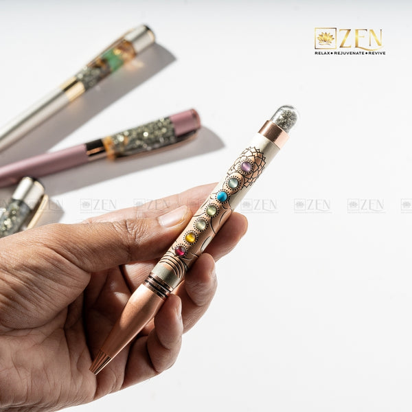 golden Pyrite ballpoint | the zen crystals