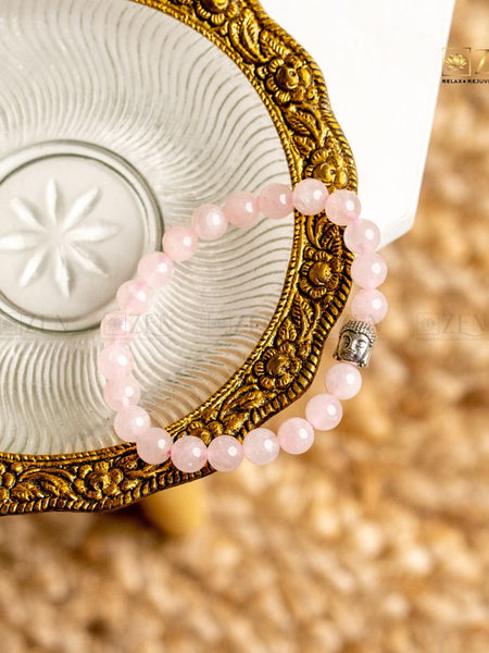 Rose Quartz Bracelet | The Zen Crystals