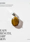 Tiger's Eye pendant with silver setting on a white background, featuring text about its properties.