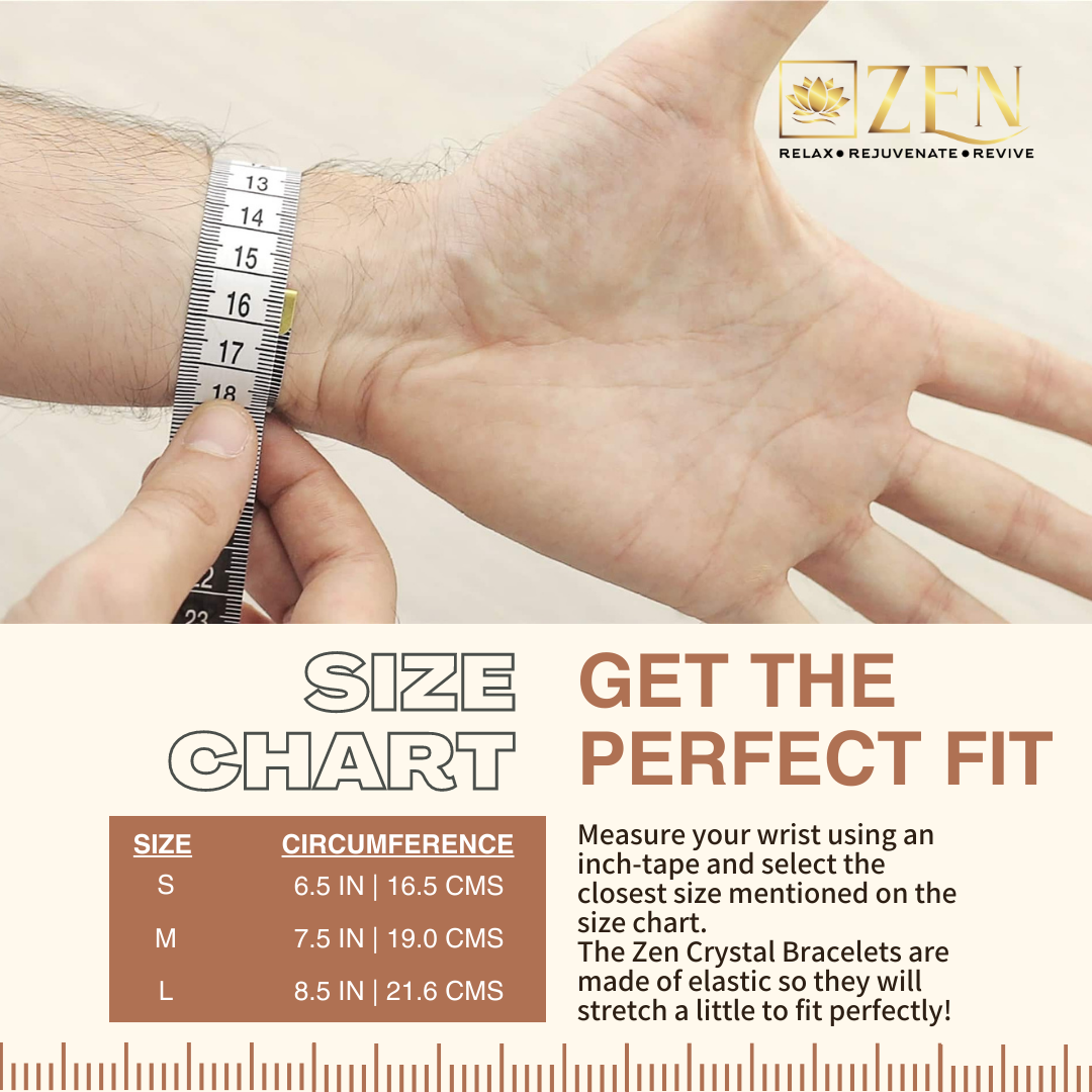 size chart | the zen crystals