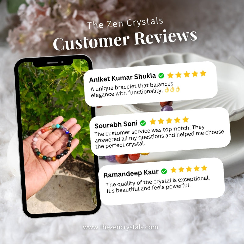 customer reviews of the zen crystals multi purpose bracelet