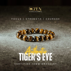 Original Tiger eye bracelet for men | The Zen Crystals