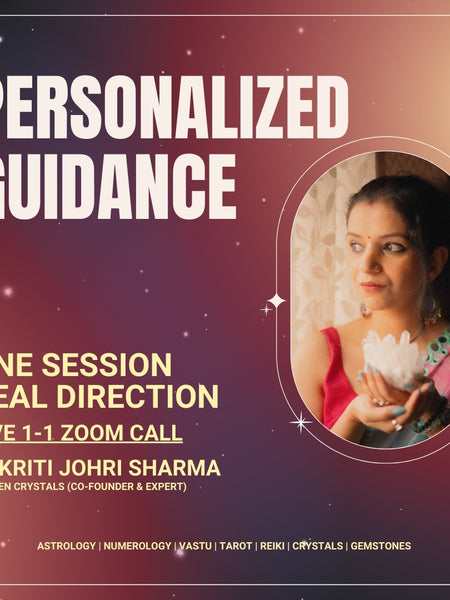 Consultation with Sukriti Johri Sharma the zen crystals