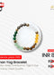 Dhan Yog bracelet with colored beads on a white background, featuring a combo sale offer.