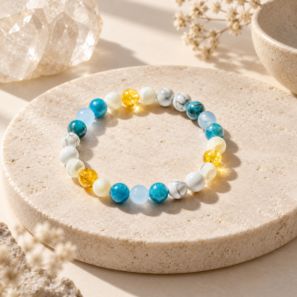 Gemini Zodiac Bracelet | The Zen Crystals