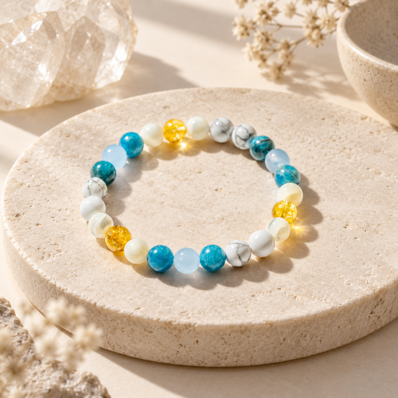 Gemini Zodiac Bracelet | The Zen Crystals