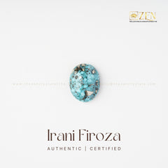 ceritified 9-10 carat firoza | the zen crystals