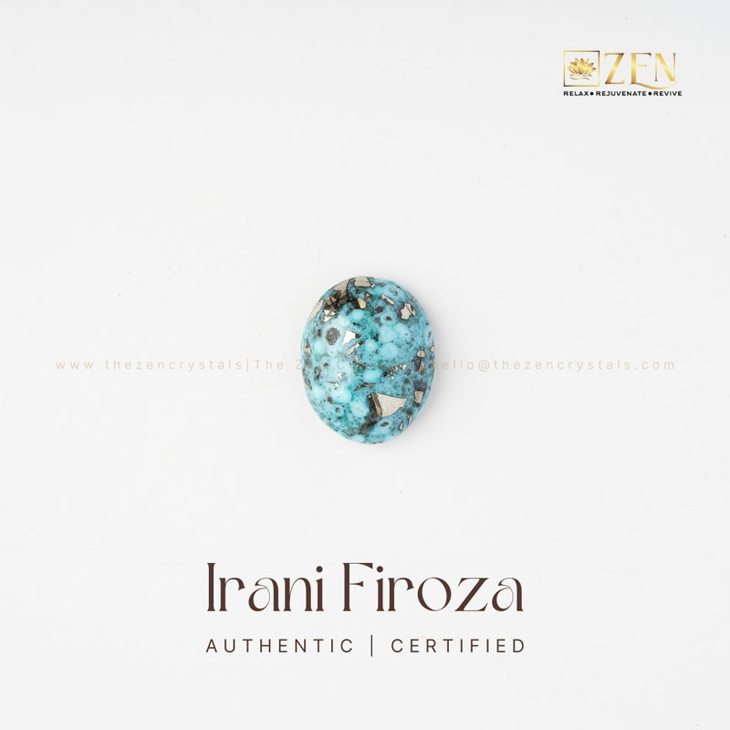 ceritified 9-10 carat firoza | the zen crystals