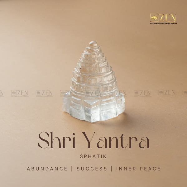 sphatik shri yantra | The zen Crystals