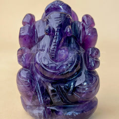 Lord Ganesh - Amethyst The Zen Crystals