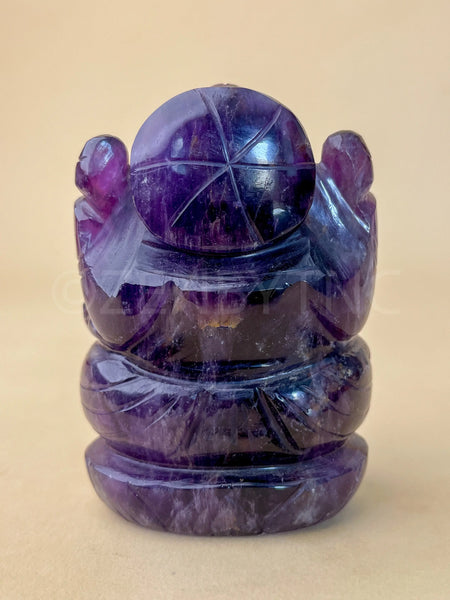 Lord Ganesh - Amethyst The Zen Crystals