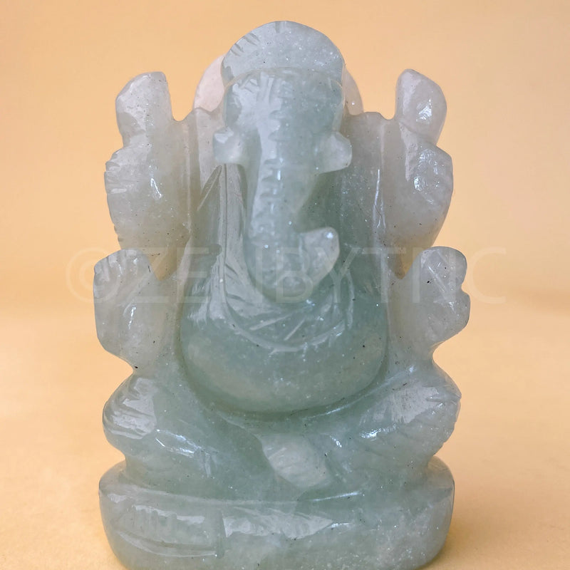 Lord Ganesha - Aventurine The Zen Crystals