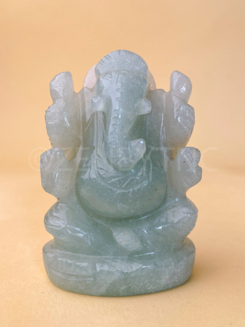 Lord Ganesha - Aventurine The Zen Crystals