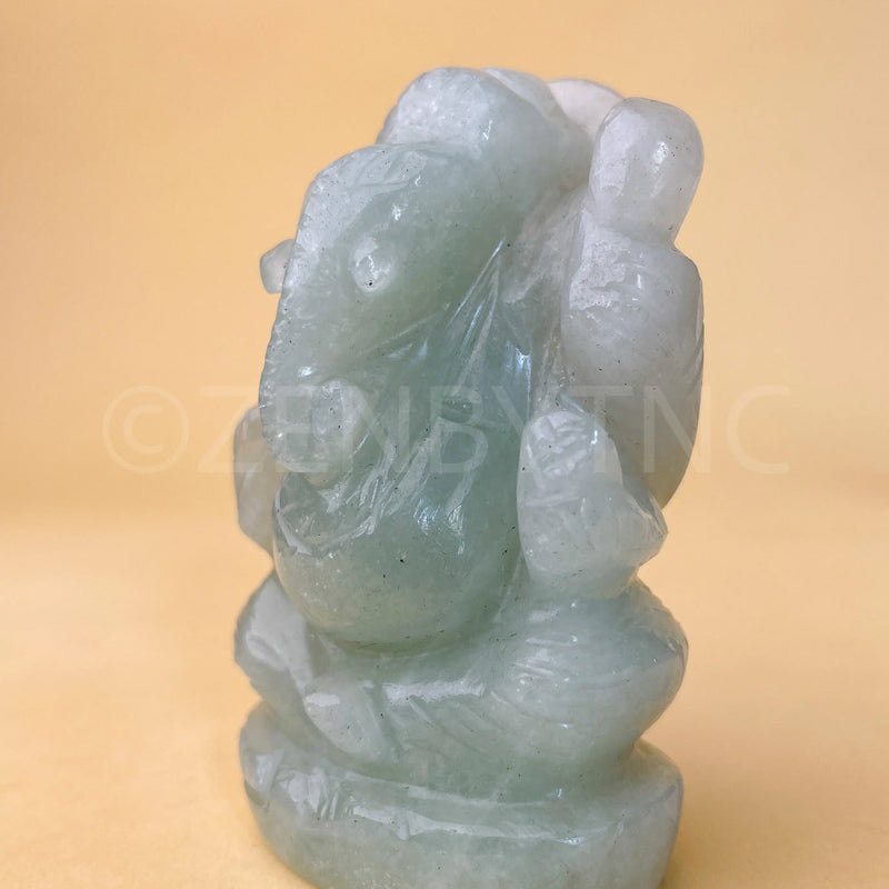 Lord Ganesha - Aventurine The Zen Crystals