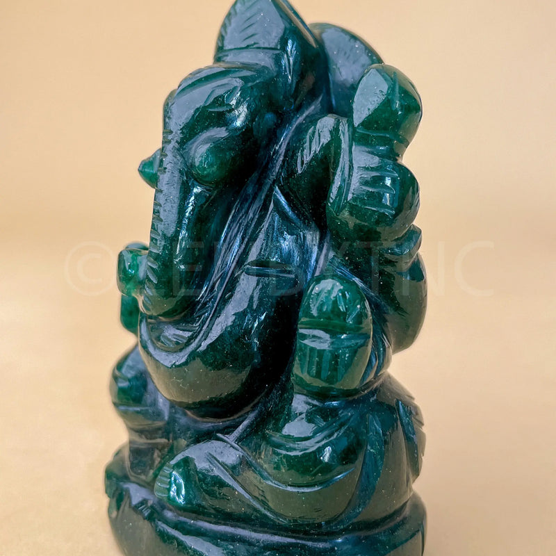 Lord Ganesha - Jade The Zen Crystals