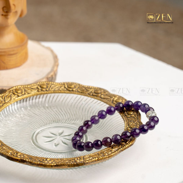 Zen Amethyst Bracelet For Wisdom