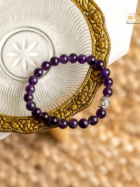 Zen Amethyst Bracelet For Wisdom