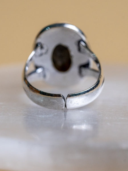 the zen crystals labradorite ring for men and women