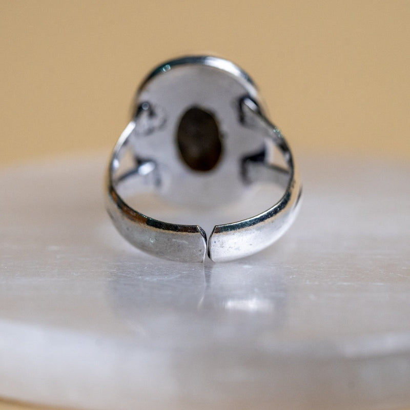 the zen crystals labradorite ring for men and women