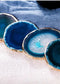 Natural Agate Stone Coasters (Pack of 4) The Zen Crystals