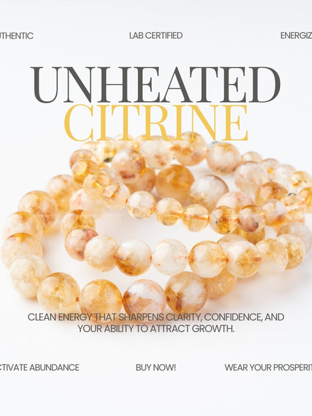 Citrine Bracelet (Unheated)