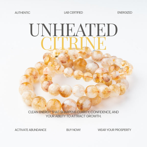 Citrine Bracelet (Unheated)