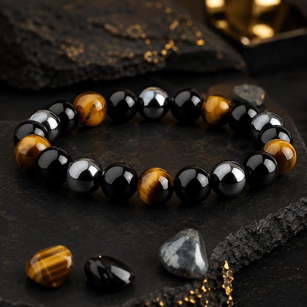 Triple Protection Bracelet | The Zen Crystals