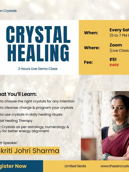 2 Hours Crystal Healing Demo Class