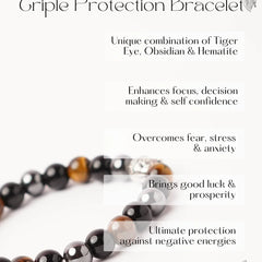 benefits of Triple Protection Bracelet | The Zen Crystals