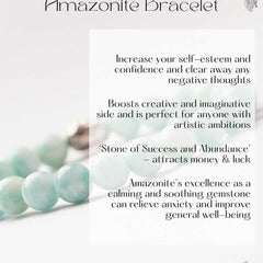 Zen Amazonite Bracelet to Fulfill Ambitions The Zen Crystals