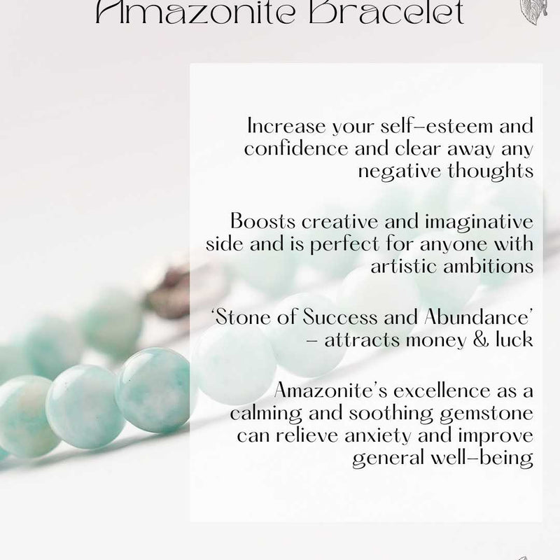 Zen Amazonite Bracelet to Fulfill Ambitions The Zen Crystals